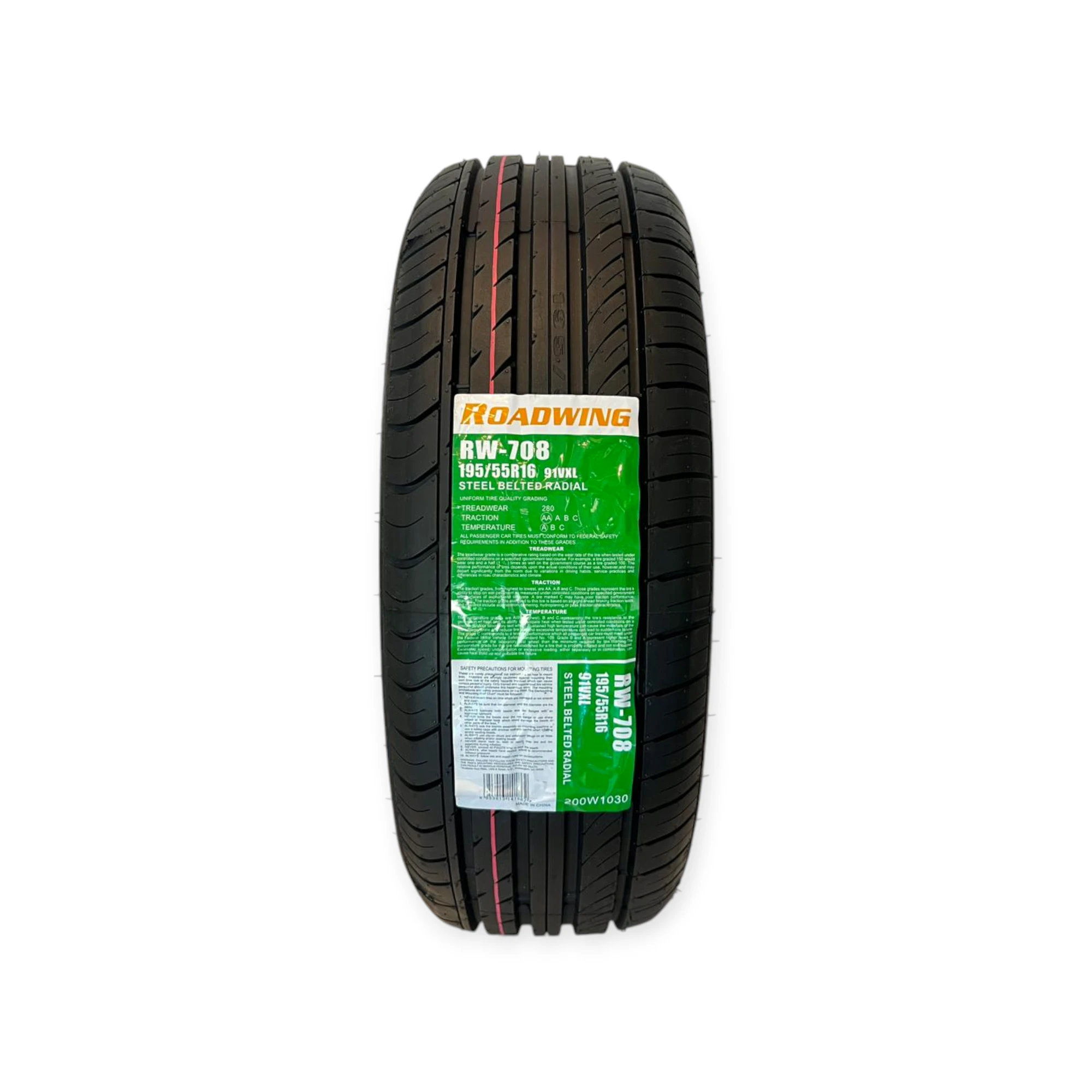 195/55R16 91V XL  ROADWING RW-708